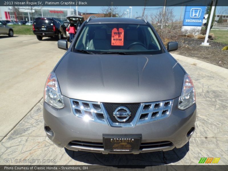 Platinum Graphite / Black 2013 Nissan Rogue SV
