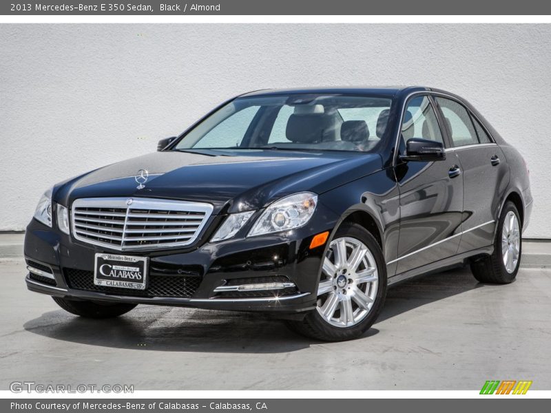 Black / Almond 2013 Mercedes-Benz E 350 Sedan