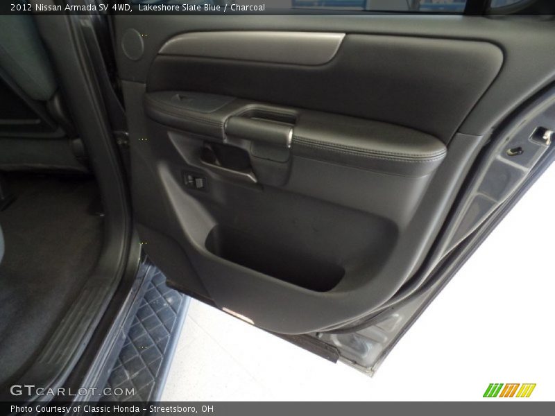 Lakeshore Slate Blue / Charcoal 2012 Nissan Armada SV 4WD
