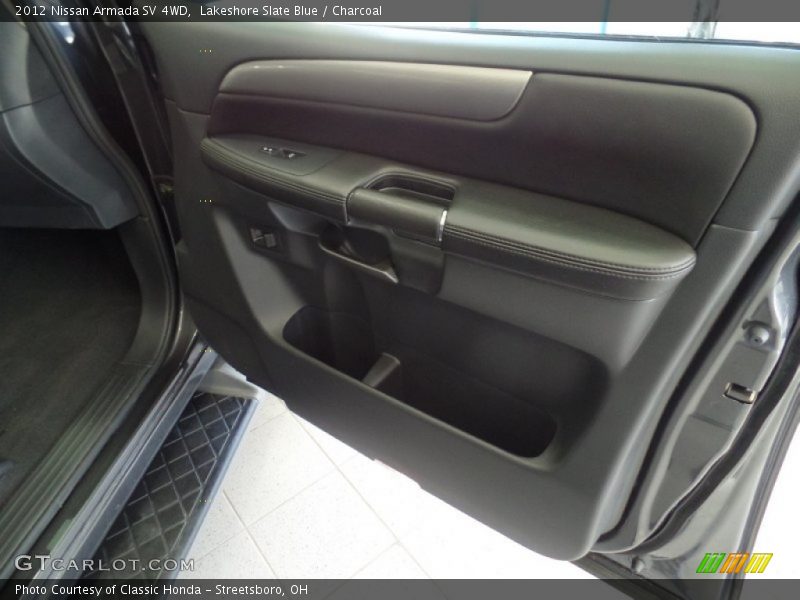 Lakeshore Slate Blue / Charcoal 2012 Nissan Armada SV 4WD