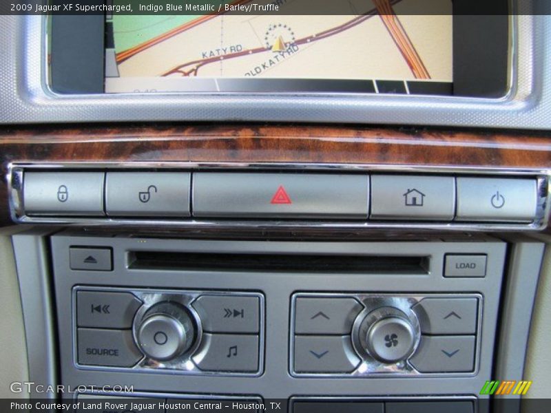 Indigo Blue Metallic / Barley/Truffle 2009 Jaguar XF Supercharged