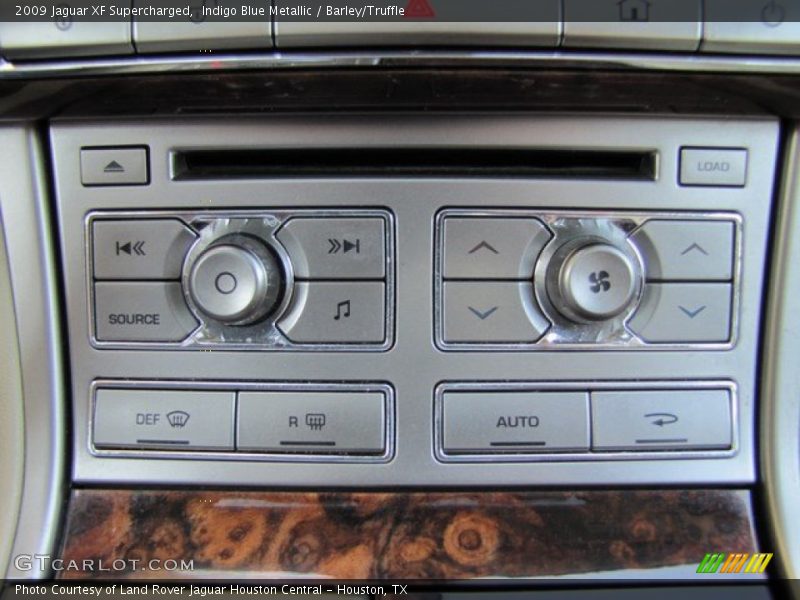 Indigo Blue Metallic / Barley/Truffle 2009 Jaguar XF Supercharged