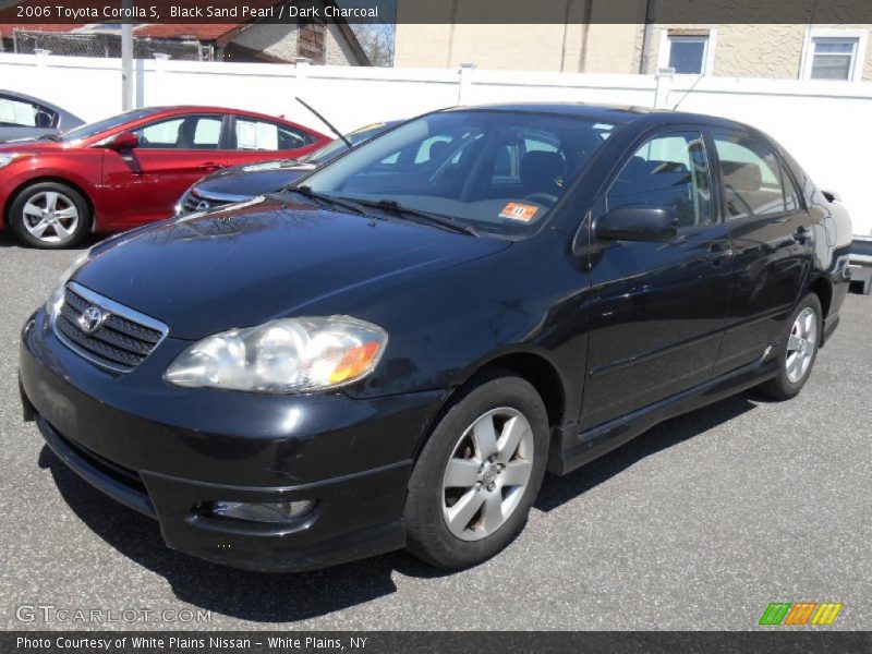 Black Sand Pearl / Dark Charcoal 2006 Toyota Corolla S