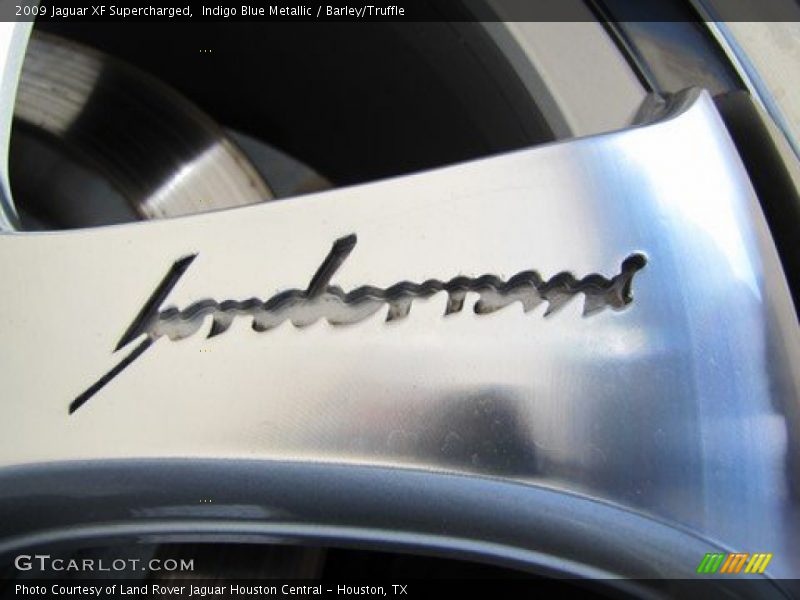 Indigo Blue Metallic / Barley/Truffle 2009 Jaguar XF Supercharged