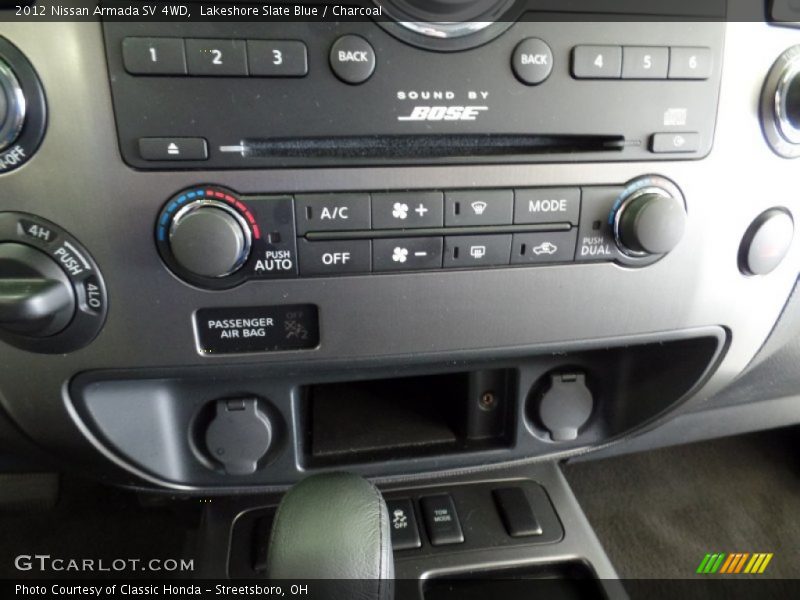 Lakeshore Slate Blue / Charcoal 2012 Nissan Armada SV 4WD