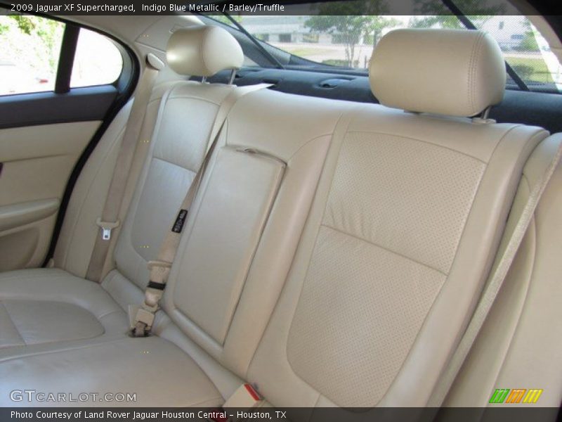 Indigo Blue Metallic / Barley/Truffle 2009 Jaguar XF Supercharged
