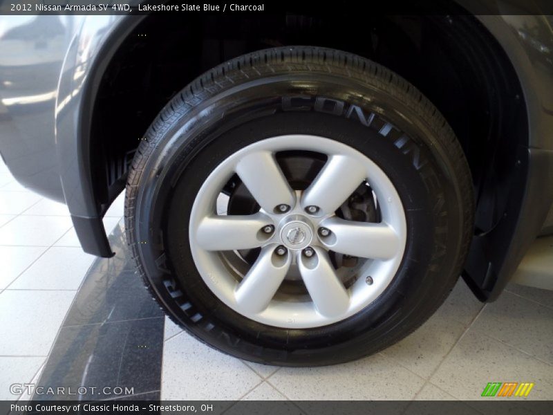 Lakeshore Slate Blue / Charcoal 2012 Nissan Armada SV 4WD