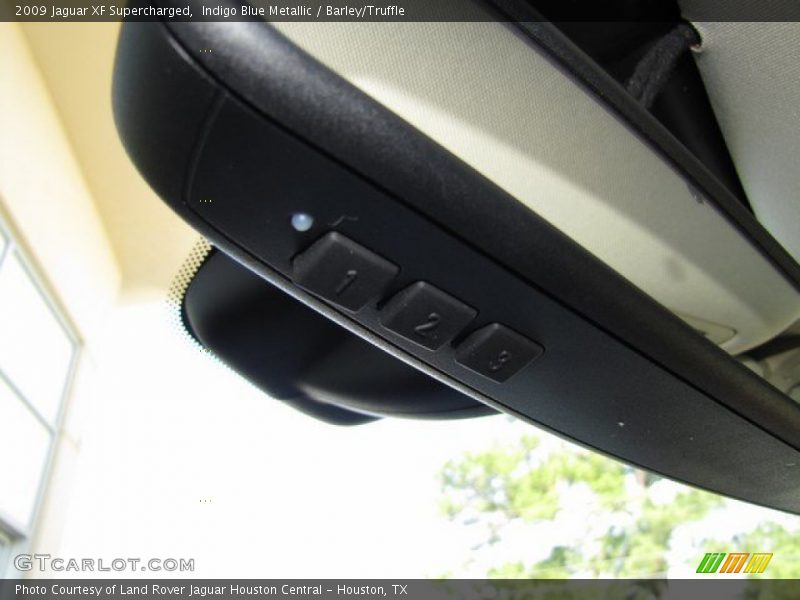 Indigo Blue Metallic / Barley/Truffle 2009 Jaguar XF Supercharged