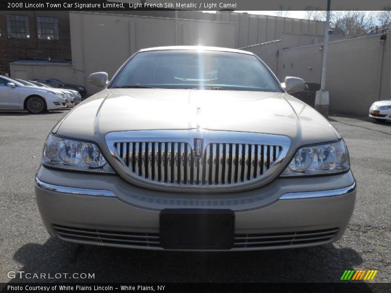 Light French Silk Metallic / Light Camel 2008 Lincoln Town Car Signature Limited