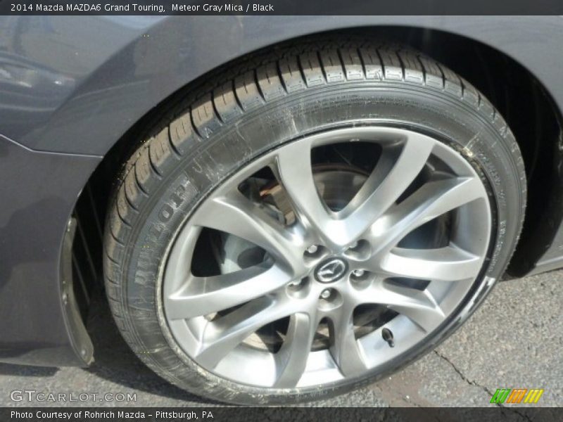 Meteor Gray Mica / Black 2014 Mazda MAZDA6 Grand Touring