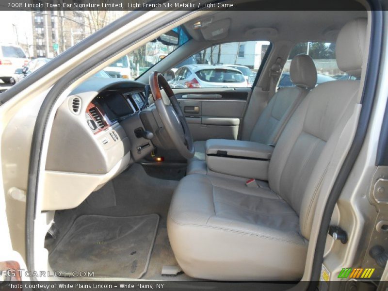 Light French Silk Metallic / Light Camel 2008 Lincoln Town Car Signature Limited