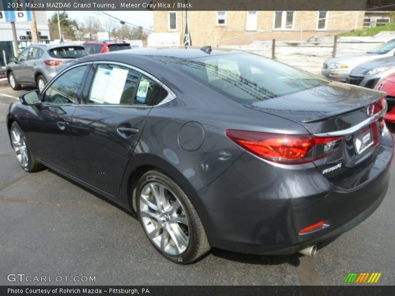 Meteor Gray Mica / Black 2014 Mazda MAZDA6 Grand Touring