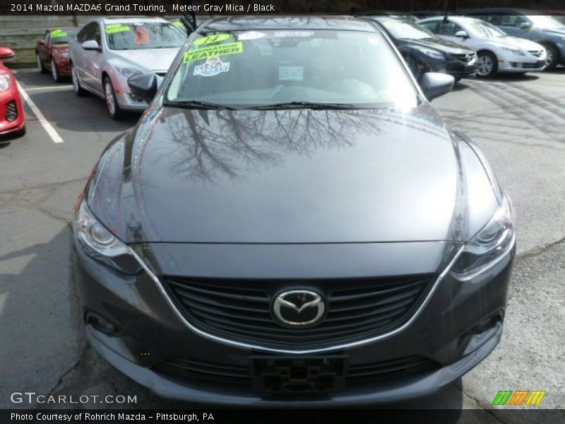 Meteor Gray Mica / Black 2014 Mazda MAZDA6 Grand Touring