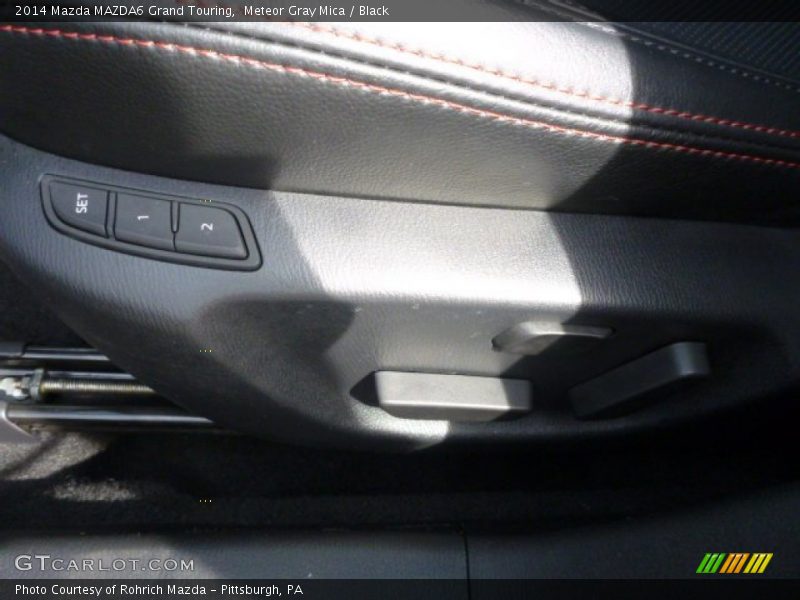 Meteor Gray Mica / Black 2014 Mazda MAZDA6 Grand Touring
