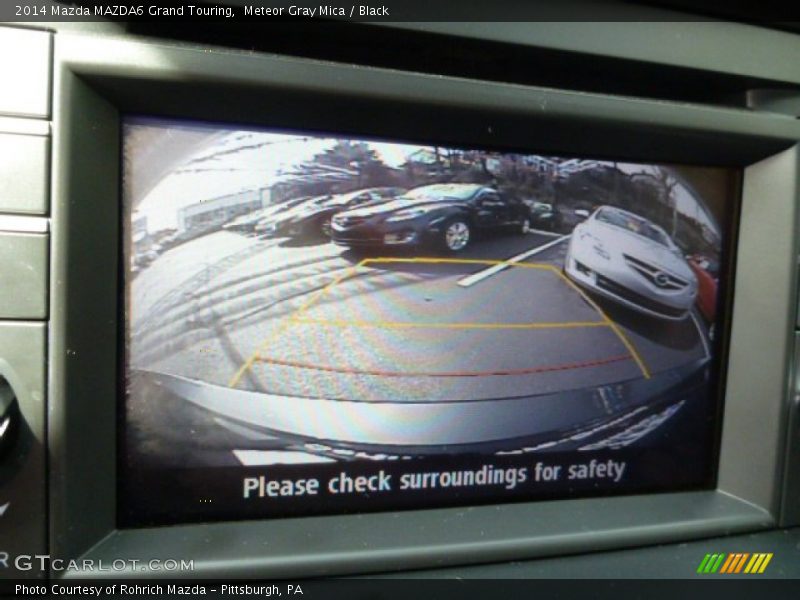 Meteor Gray Mica / Black 2014 Mazda MAZDA6 Grand Touring
