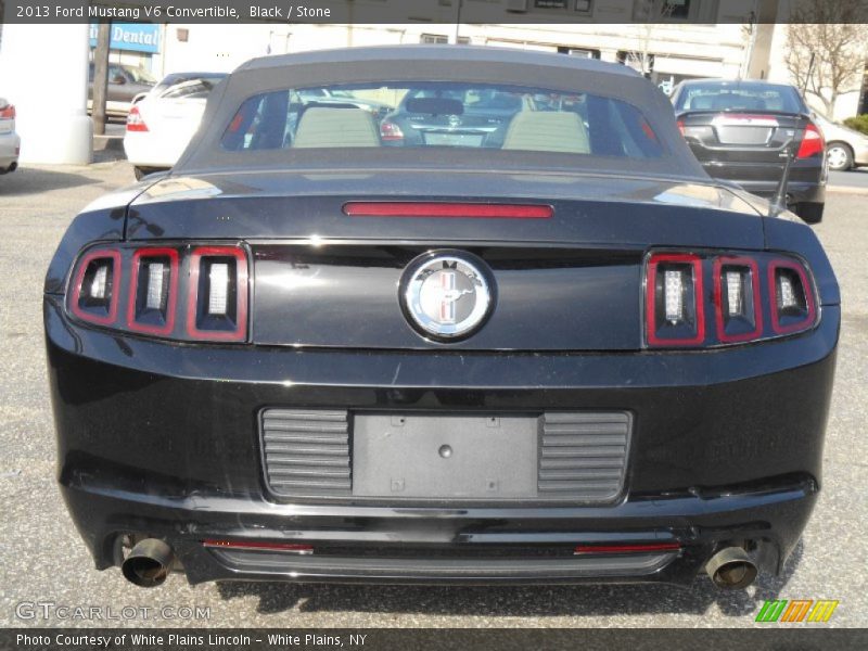 Black / Stone 2013 Ford Mustang V6 Convertible