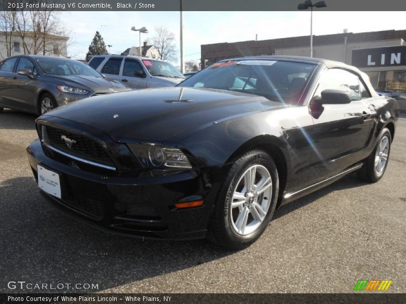 Black / Stone 2013 Ford Mustang V6 Convertible