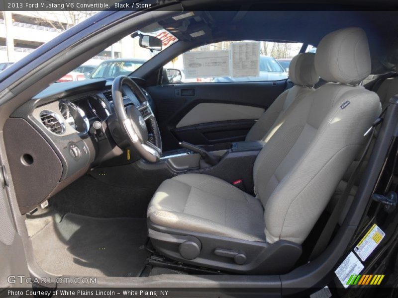 Black / Stone 2013 Ford Mustang V6 Convertible