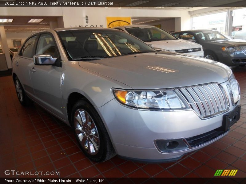 Ingot Silver Metallic / Dark Charcoal 2012 Lincoln MKZ AWD