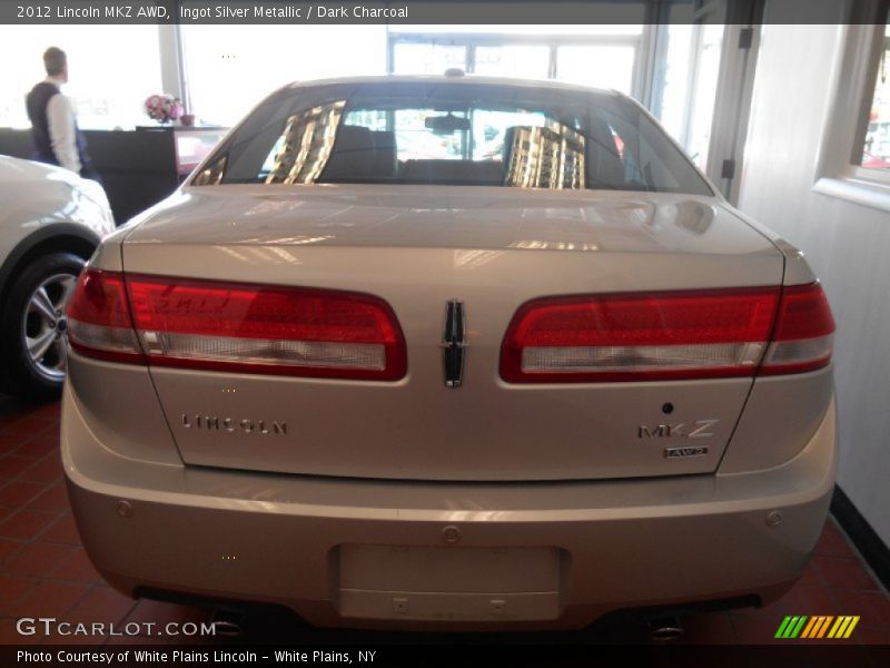 Ingot Silver Metallic / Dark Charcoal 2012 Lincoln MKZ AWD
