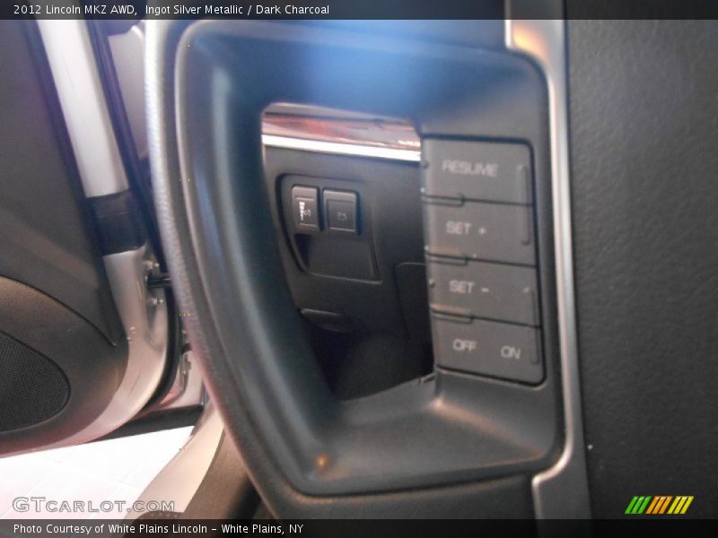 Ingot Silver Metallic / Dark Charcoal 2012 Lincoln MKZ AWD