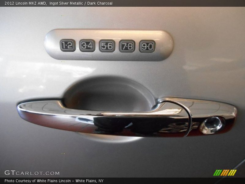Ingot Silver Metallic / Dark Charcoal 2012 Lincoln MKZ AWD