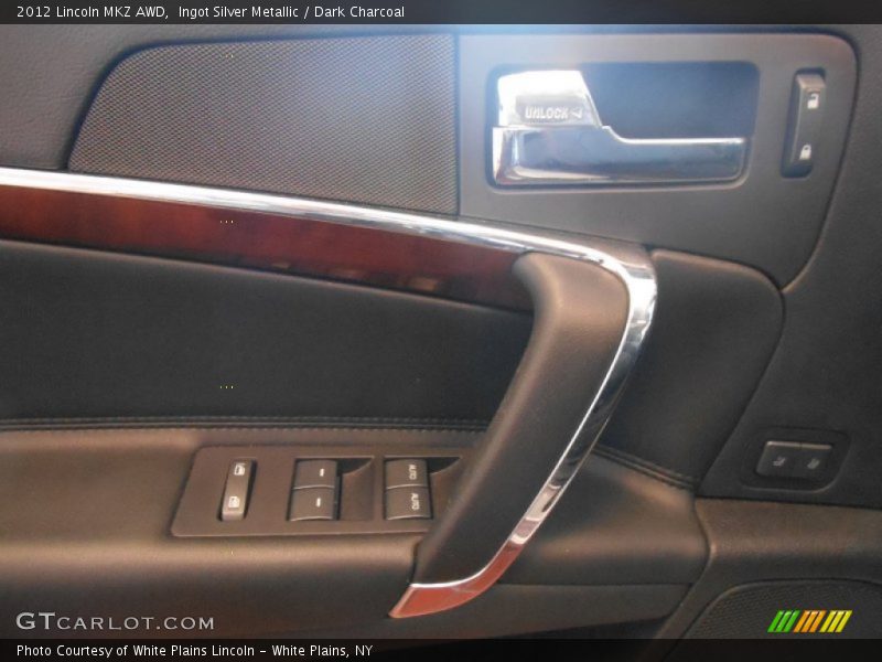 Ingot Silver Metallic / Dark Charcoal 2012 Lincoln MKZ AWD