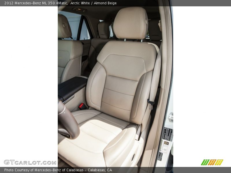 Arctic White / Almond Beige 2012 Mercedes-Benz ML 350 4Matic