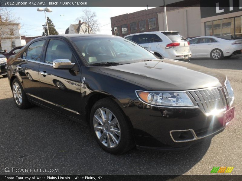 Black / Dark Charcoal 2012 Lincoln MKZ AWD