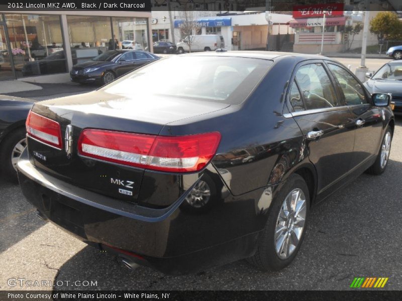 Black / Dark Charcoal 2012 Lincoln MKZ AWD