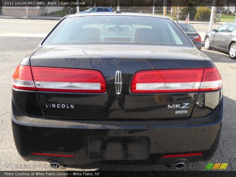 Black / Dark Charcoal 2012 Lincoln MKZ AWD