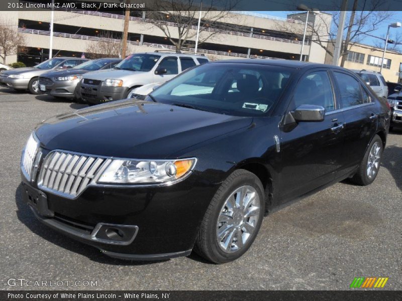 Black / Dark Charcoal 2012 Lincoln MKZ AWD