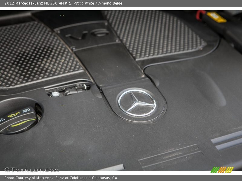 Arctic White / Almond Beige 2012 Mercedes-Benz ML 350 4Matic