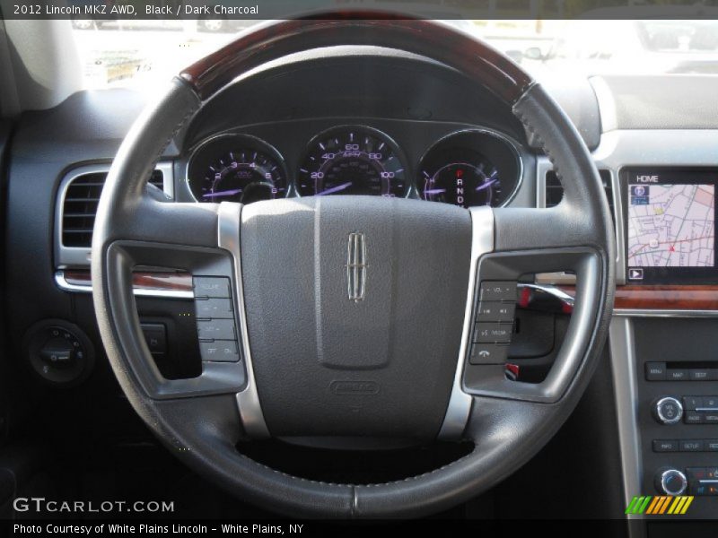 Black / Dark Charcoal 2012 Lincoln MKZ AWD