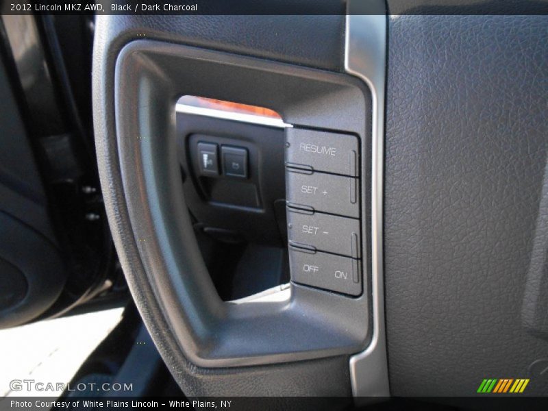 Black / Dark Charcoal 2012 Lincoln MKZ AWD