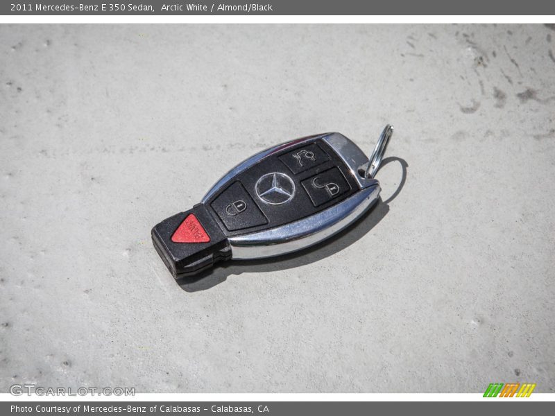 Arctic White / Almond/Black 2011 Mercedes-Benz E 350 Sedan