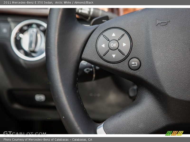 Arctic White / Almond/Black 2011 Mercedes-Benz E 350 Sedan