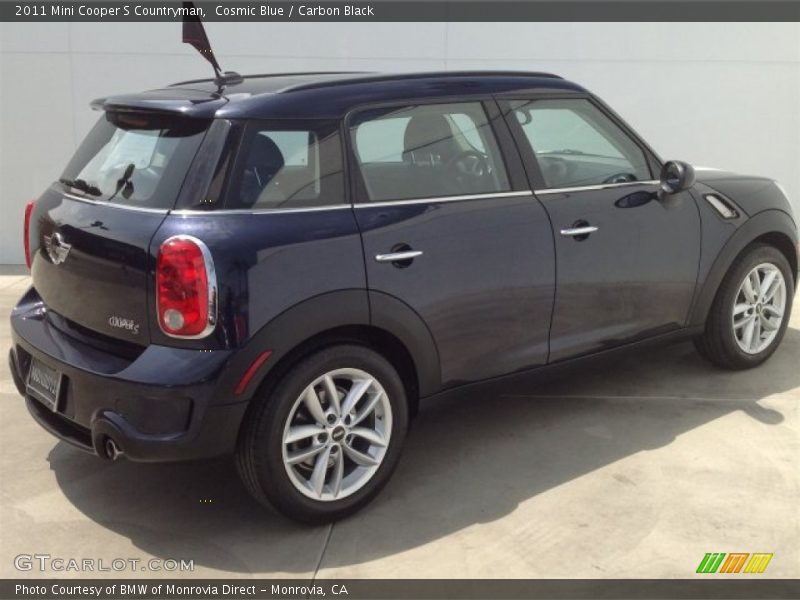 Cosmic Blue / Carbon Black 2011 Mini Cooper S Countryman