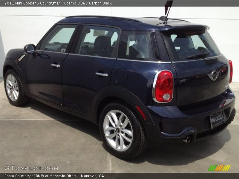 Cosmic Blue / Carbon Black 2011 Mini Cooper S Countryman