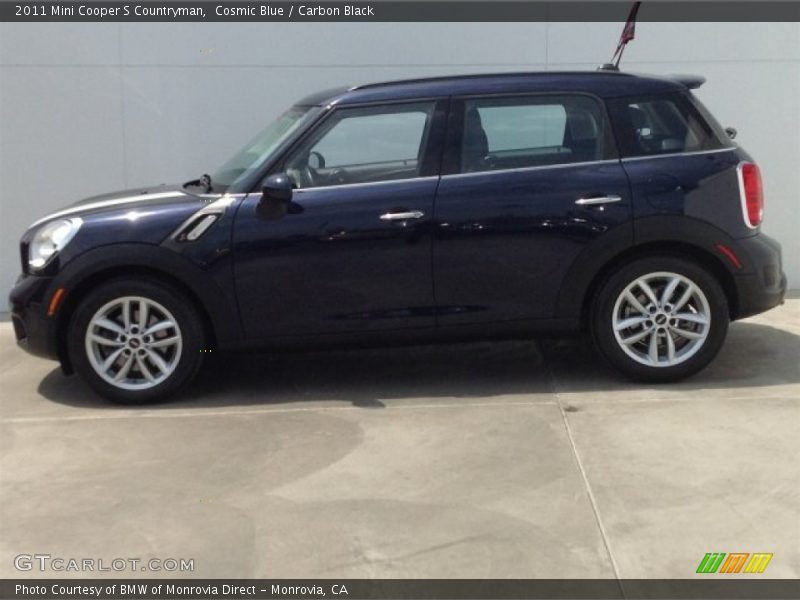 Cosmic Blue / Carbon Black 2011 Mini Cooper S Countryman