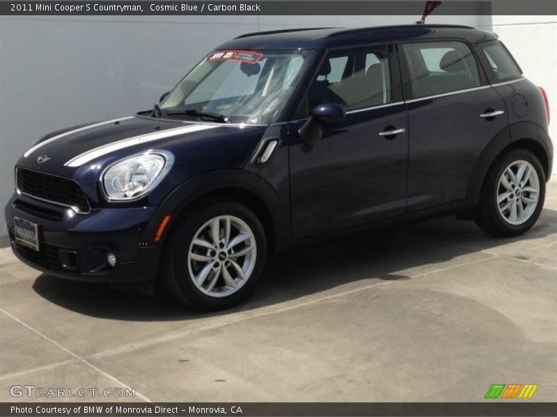 Cosmic Blue / Carbon Black 2011 Mini Cooper S Countryman