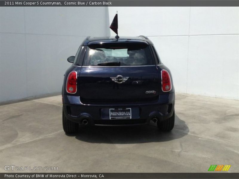 Cosmic Blue / Carbon Black 2011 Mini Cooper S Countryman