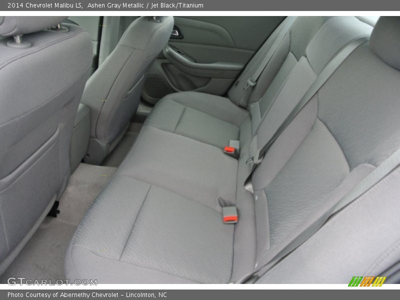 Ashen Gray Metallic / Jet Black/Titanium 2014 Chevrolet Malibu LS