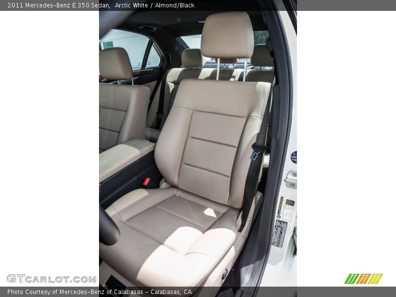 Arctic White / Almond/Black 2011 Mercedes-Benz E 350 Sedan