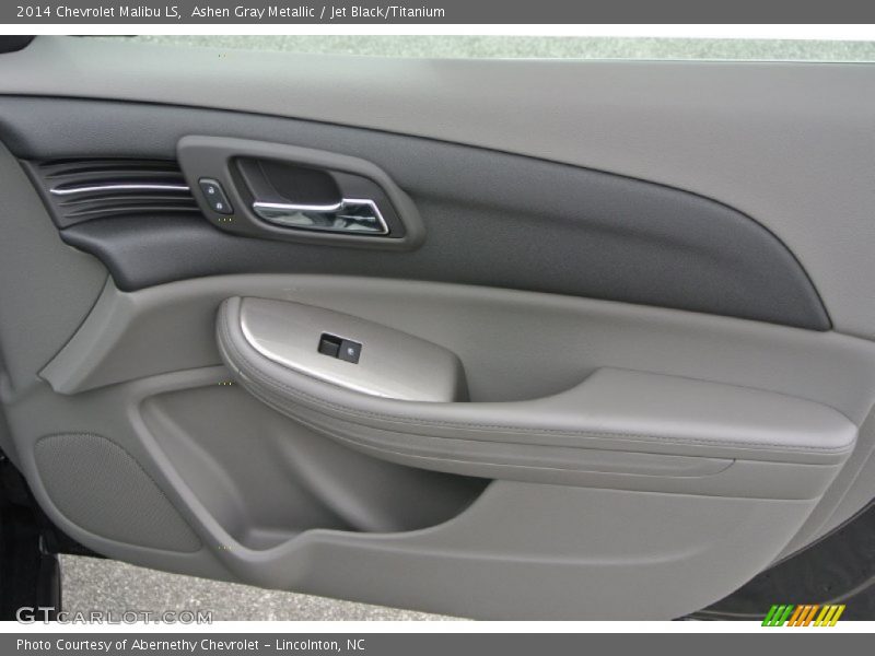 Ashen Gray Metallic / Jet Black/Titanium 2014 Chevrolet Malibu LS