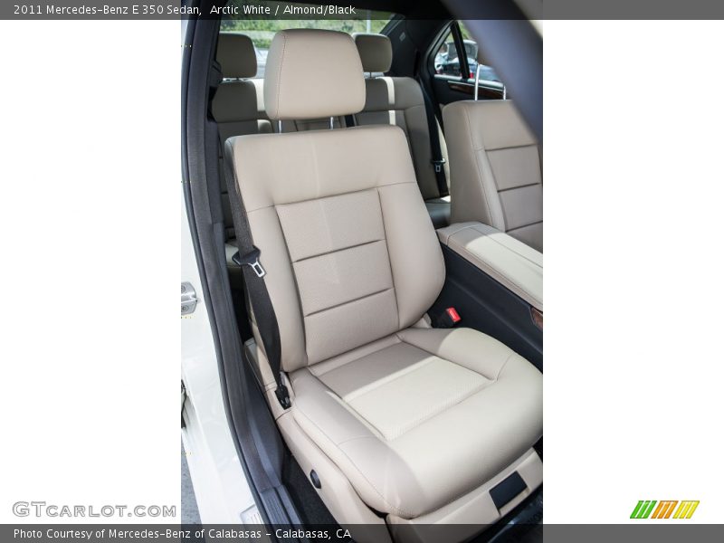 Arctic White / Almond/Black 2011 Mercedes-Benz E 350 Sedan