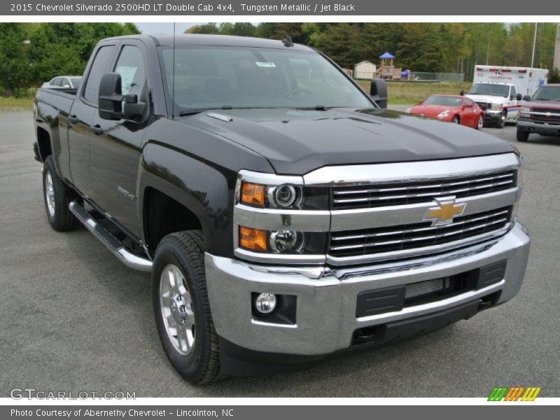 Tungsten Metallic / Jet Black 2015 Chevrolet Silverado 2500HD LT Double Cab 4x4
