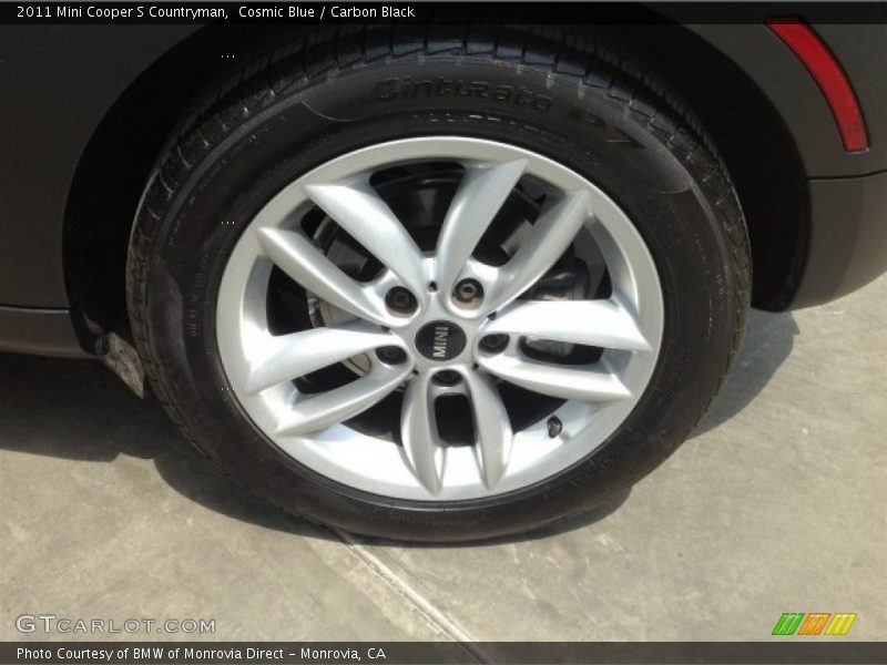 Cosmic Blue / Carbon Black 2011 Mini Cooper S Countryman