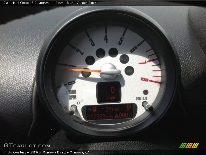 Cosmic Blue / Carbon Black 2011 Mini Cooper S Countryman