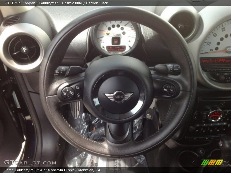Cosmic Blue / Carbon Black 2011 Mini Cooper S Countryman